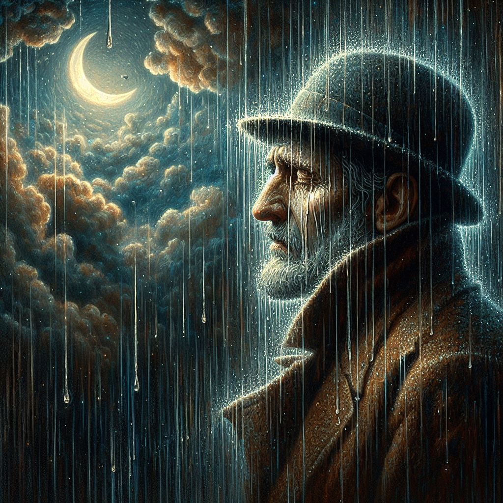 In the mantle of her grief, mine was sheltered