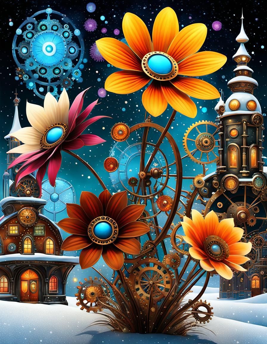 Steampunk Flower