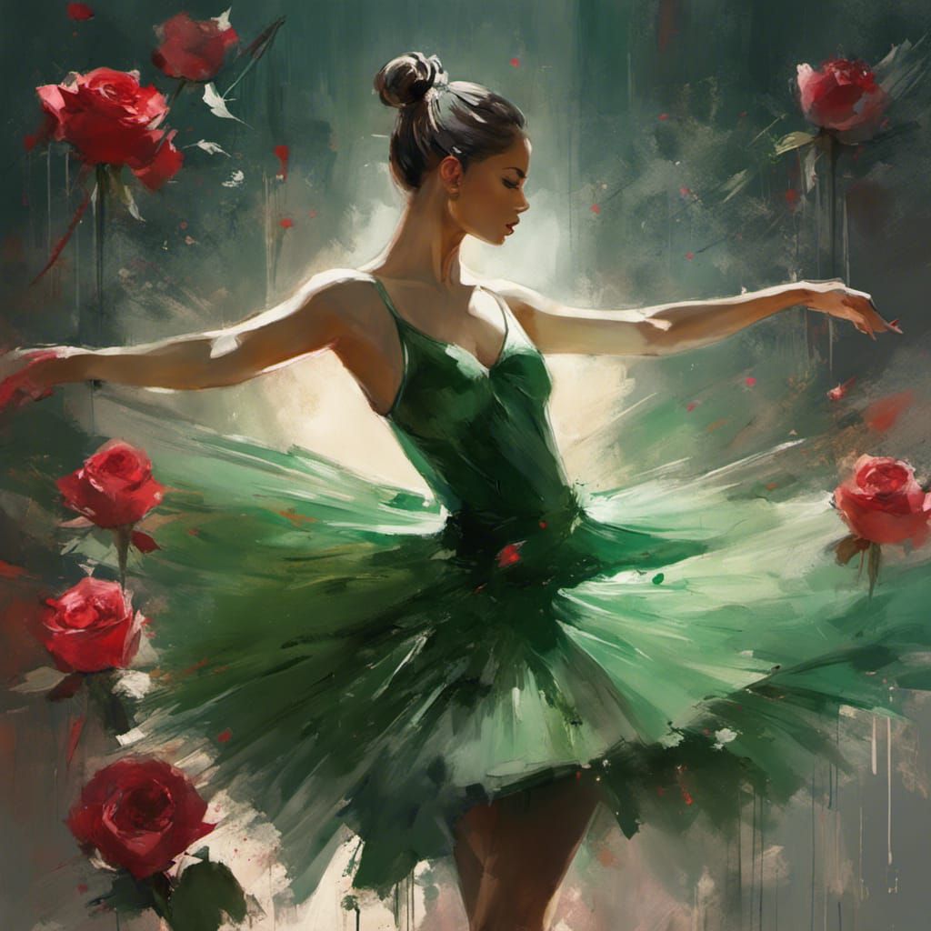 Green Ballerina 3