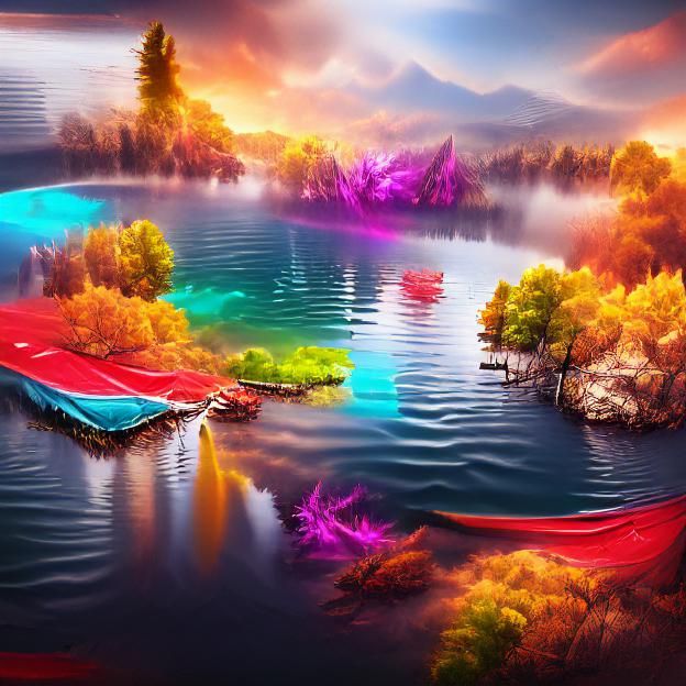 Mysterious Lake 