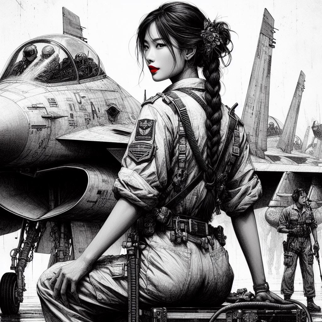 Airforce beauty - F16 team Bravo