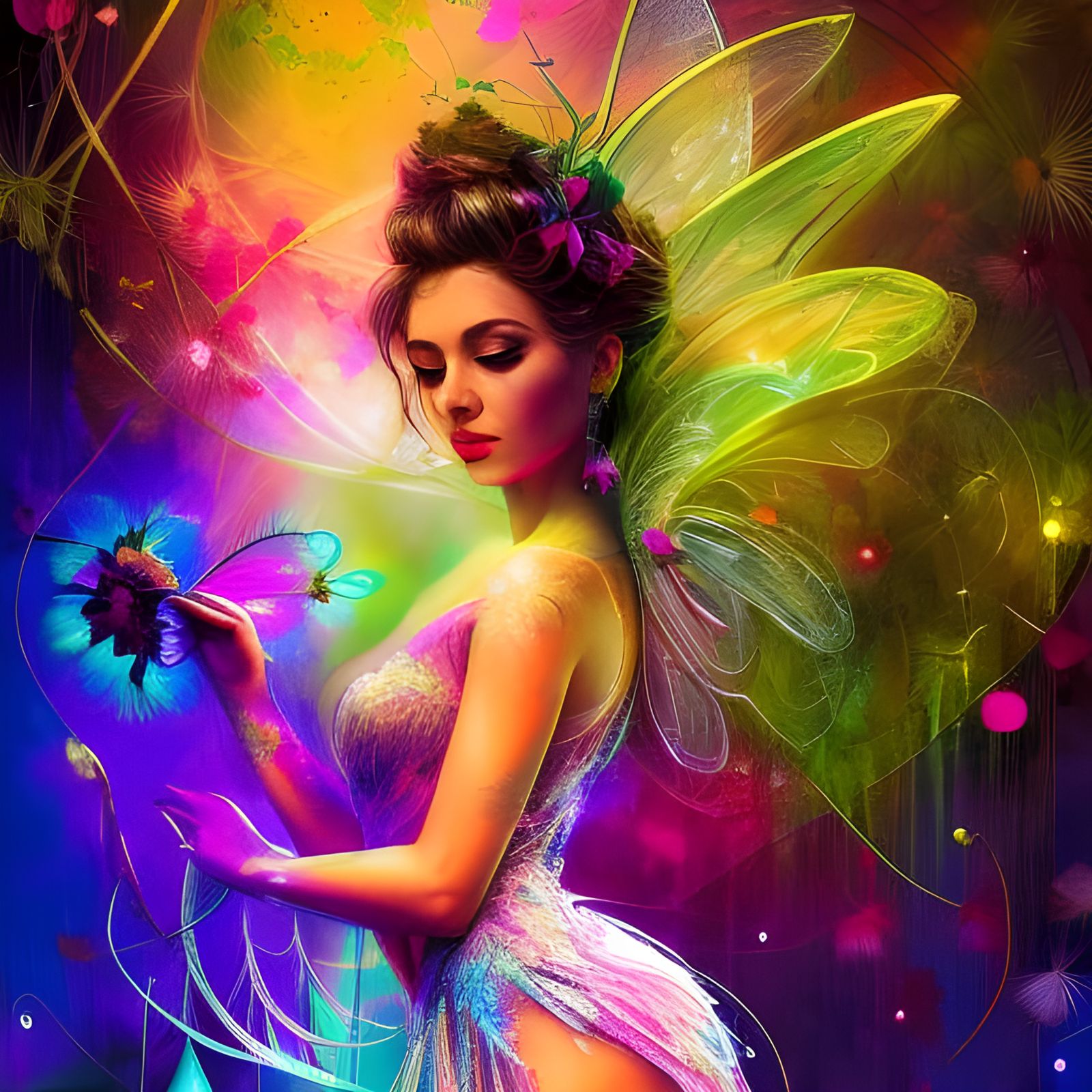 Tinkerbell - AI Generated Artwork - NightCafe Creator