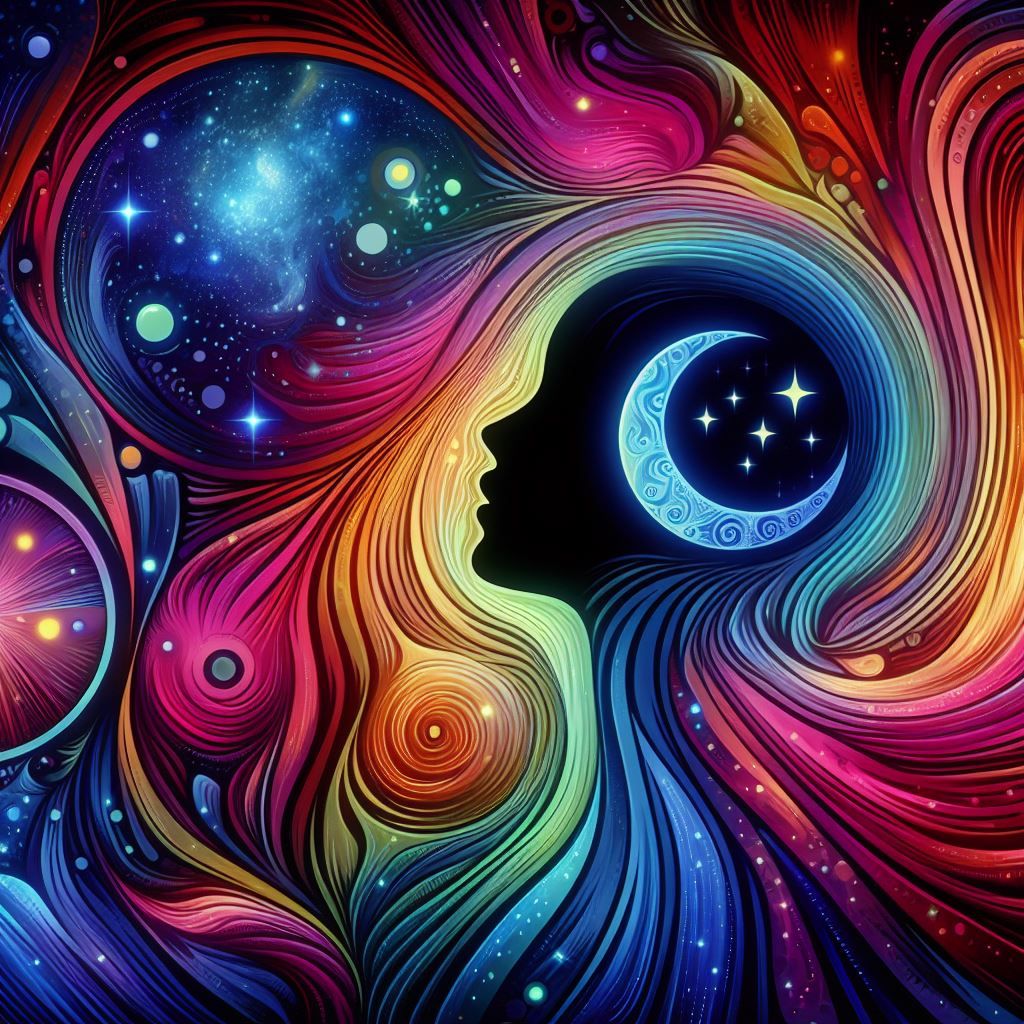 Psychedelic Silhouette