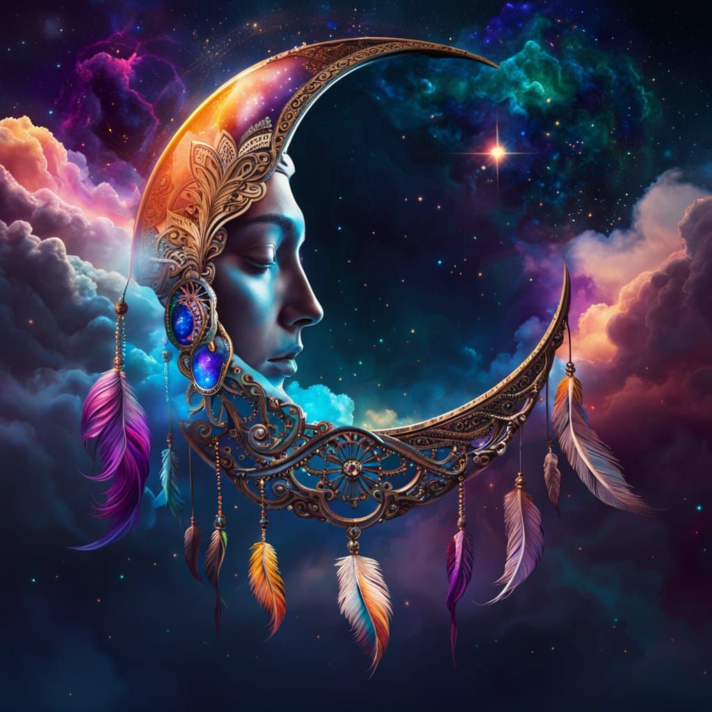 Sweet Dreams Dream Catcher AI Generated Artwork NightCafe Creator