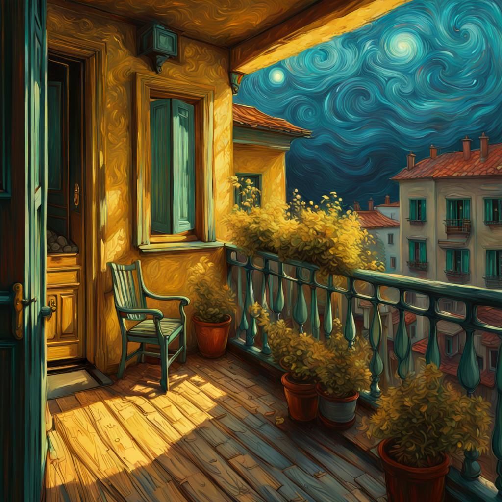 The Balcony!  by @Nikko P