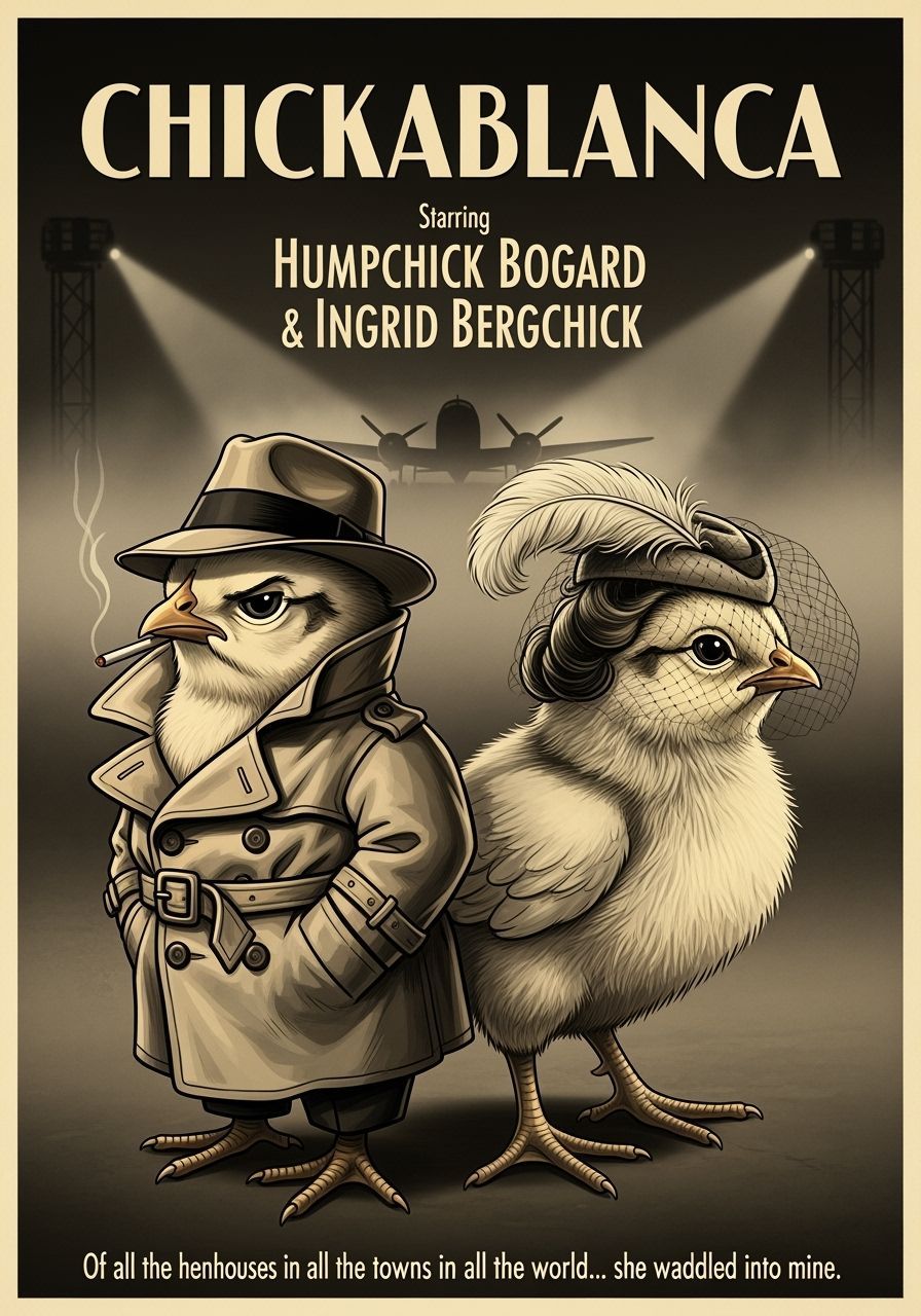 Chickablanca  by @Narolinus