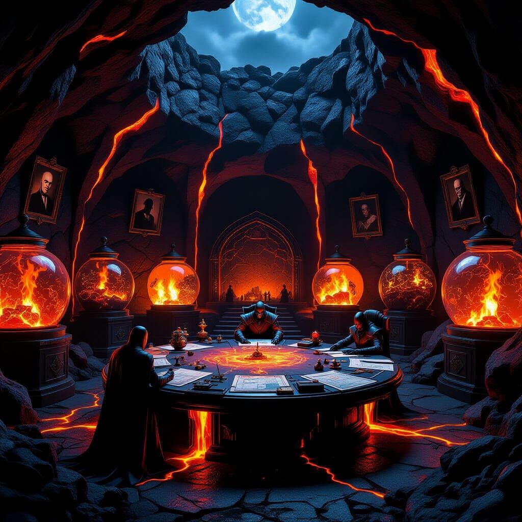 The Dark Lair  by @Elena