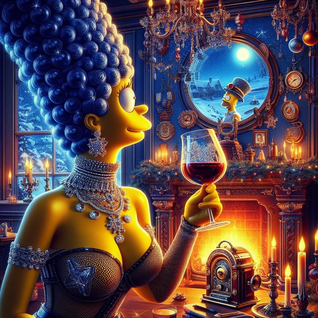 Marge's pre-Christmas time this year