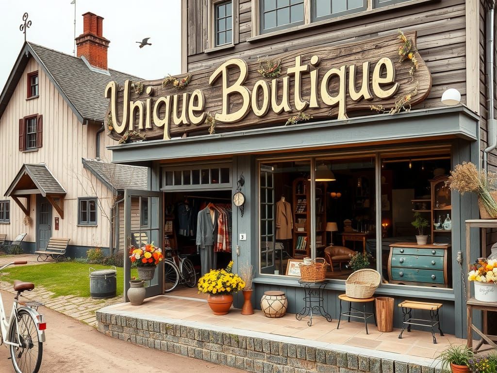 Unique Boutique!  by @Brrrneow