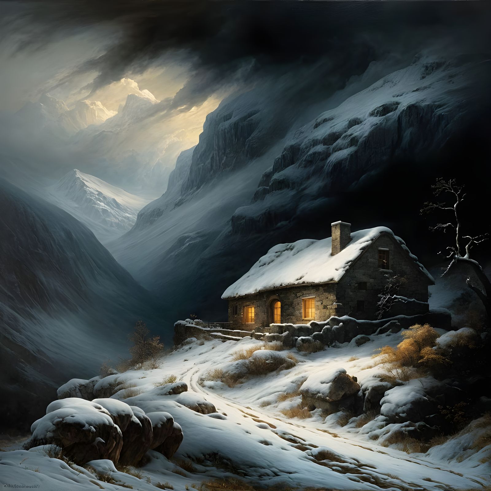stone house  by @Trouncer