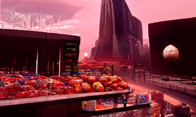 Supermarket on mars 2