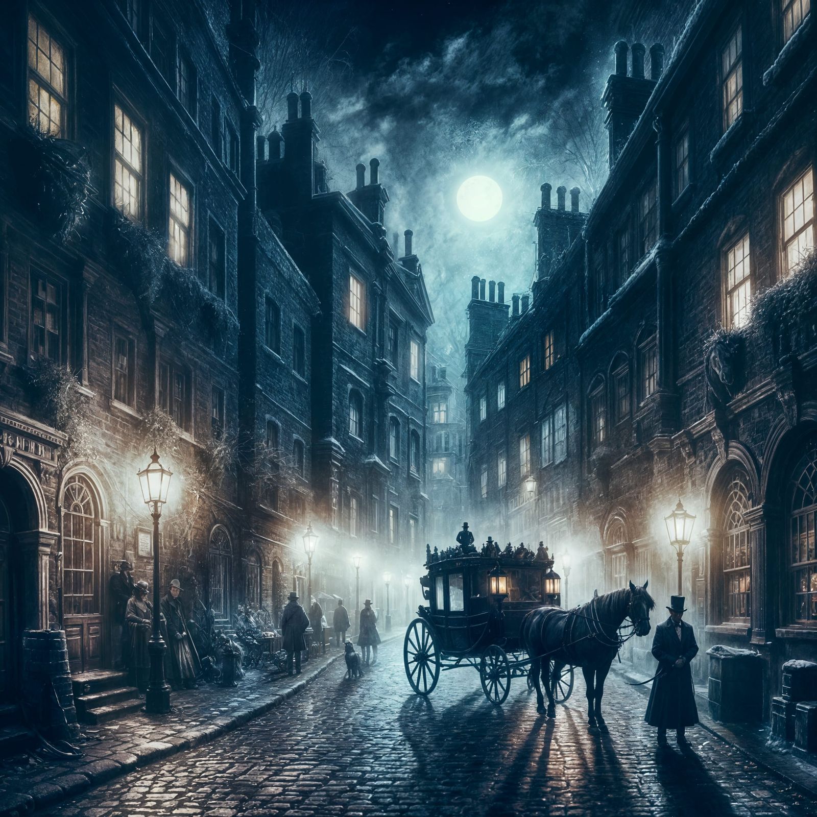 Shadows of the Night (London, 19th century)
