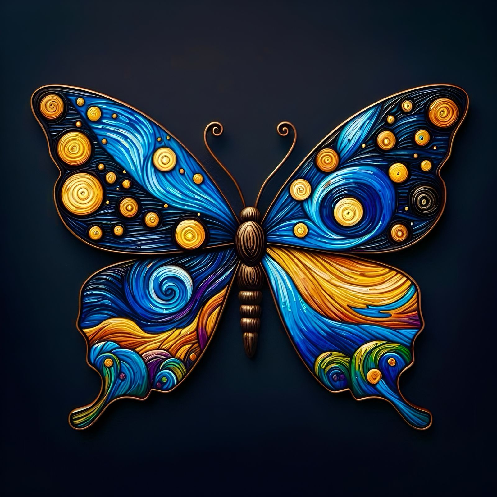 Van Gogh Butterfly