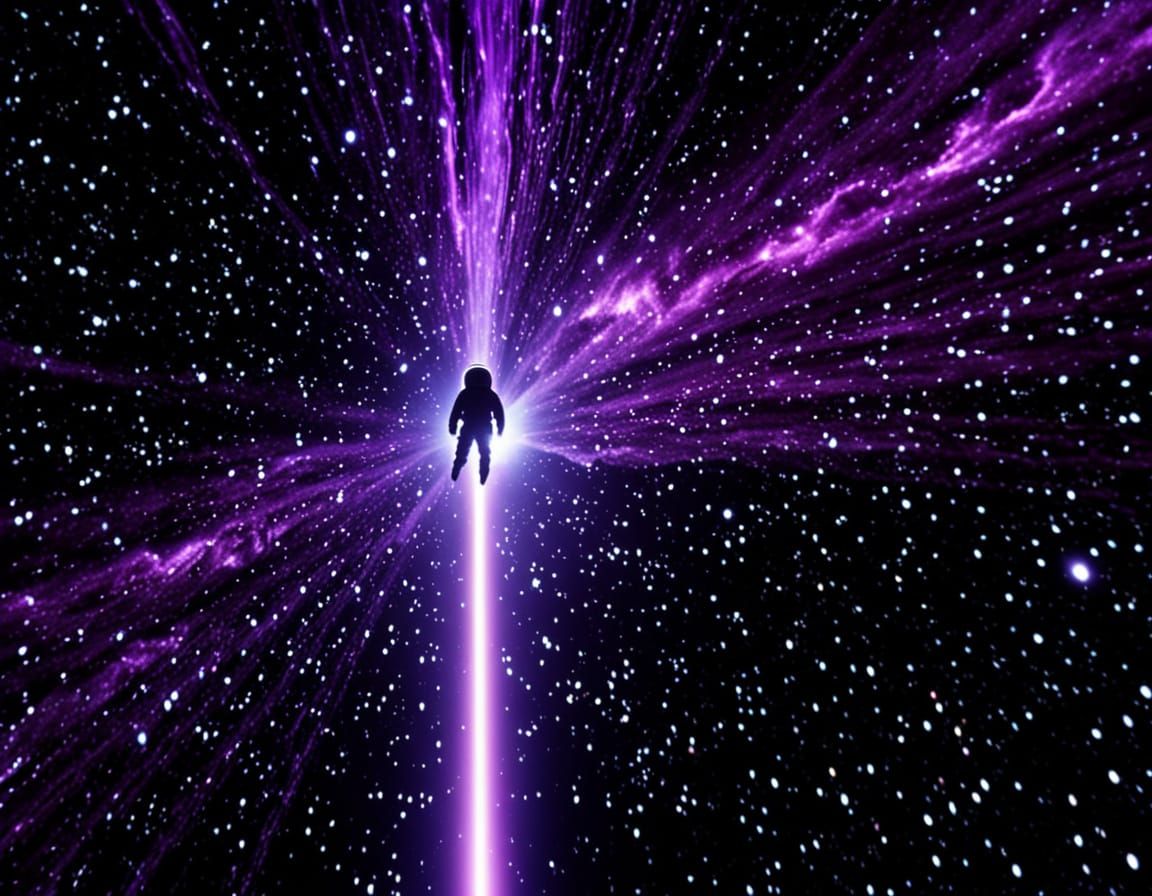 Lone Astronaut Lost in Deep Space #2722