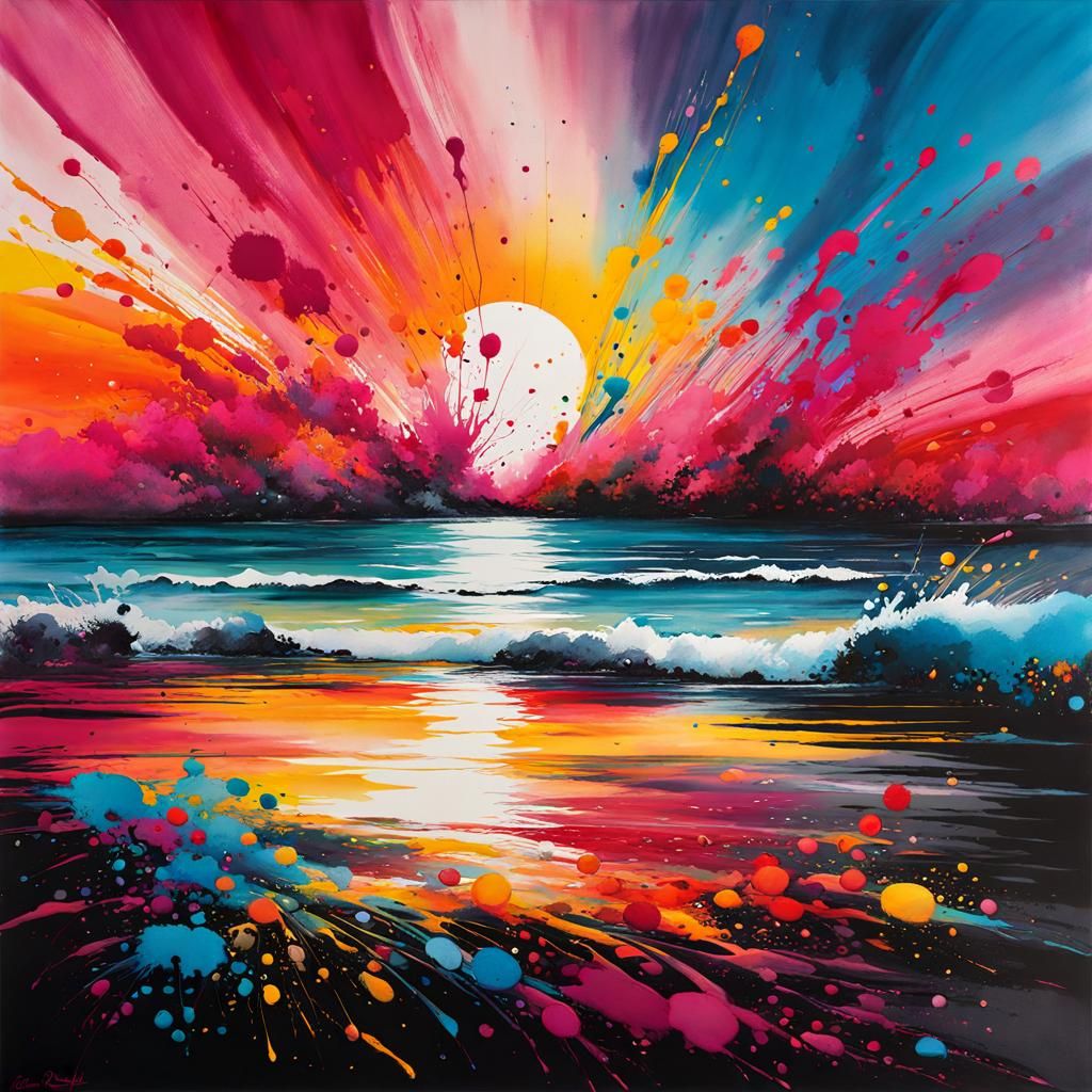 Ink Splatter   by @Revenant_