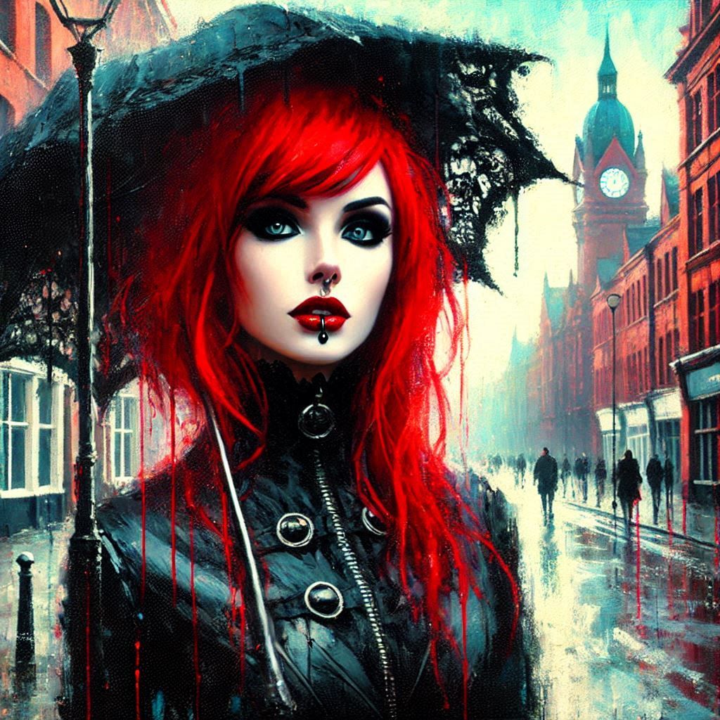 Redhead Goth