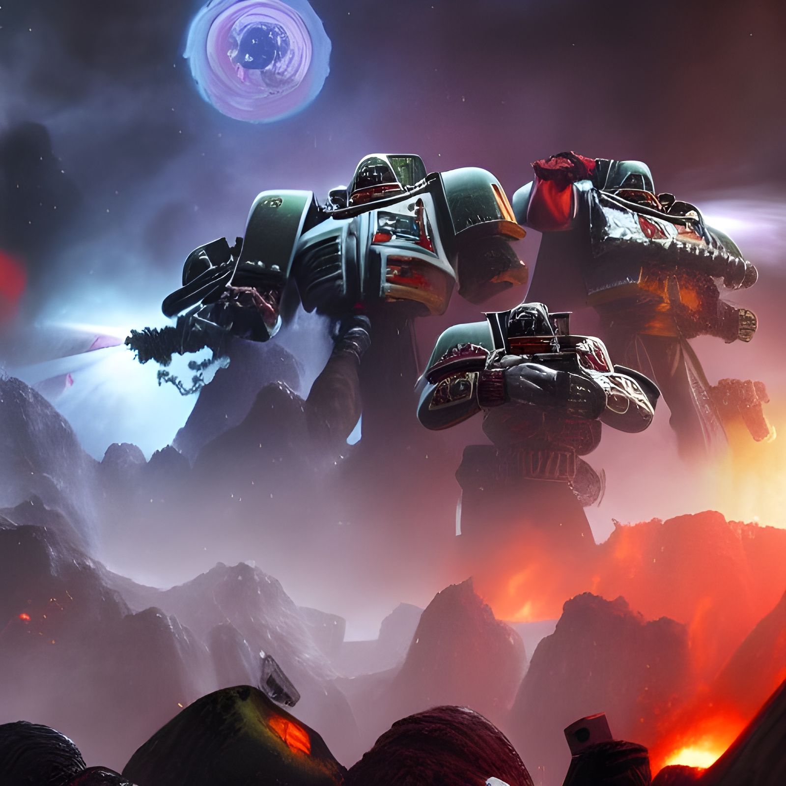 Titan arrival