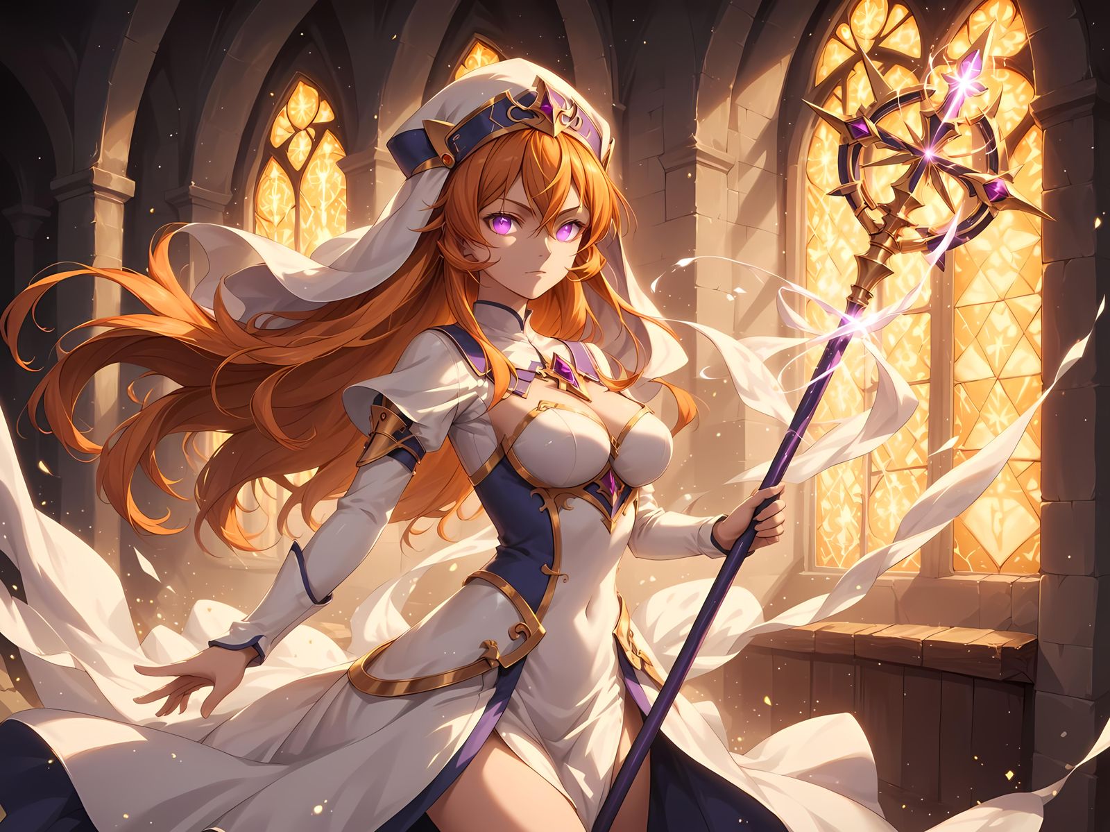 Fibek Anime : Priestess of Light