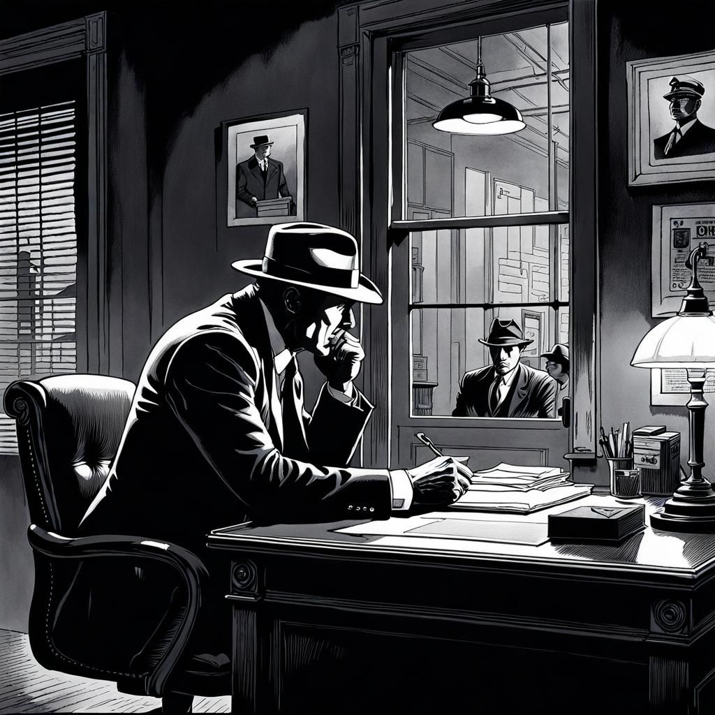 Bureau de l'inspecteur  by @Neptun