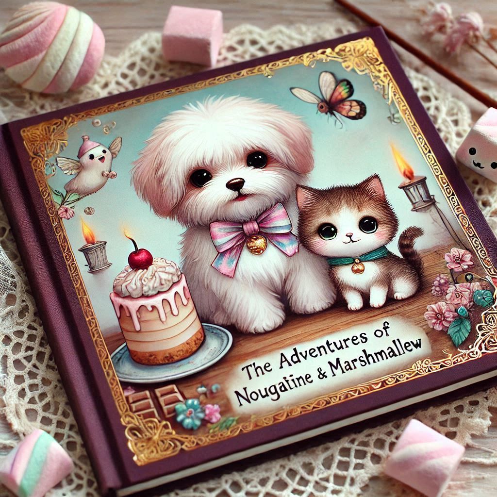 Spécial dédicace à @piboulou pour Nougatine et Guimauve