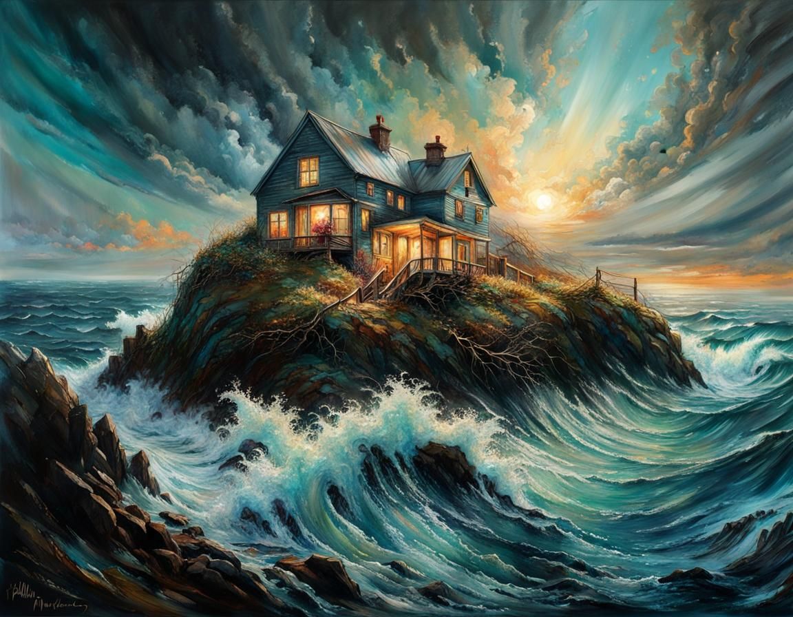 stormy day  by @RatzeP2