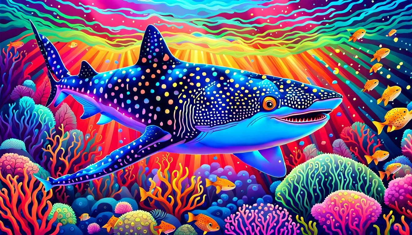  Whale Shark  by @Dorkish
