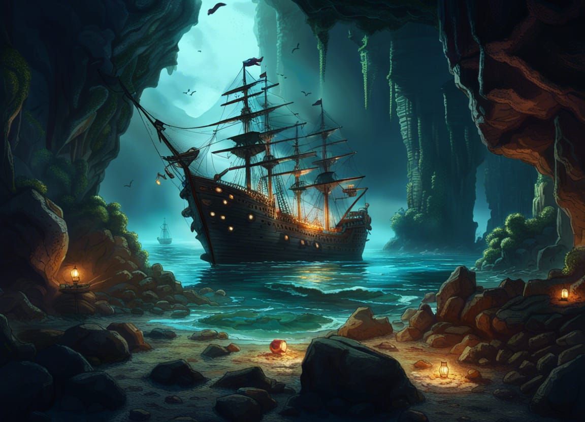 Pirate Hideout  by @Yiasafrai