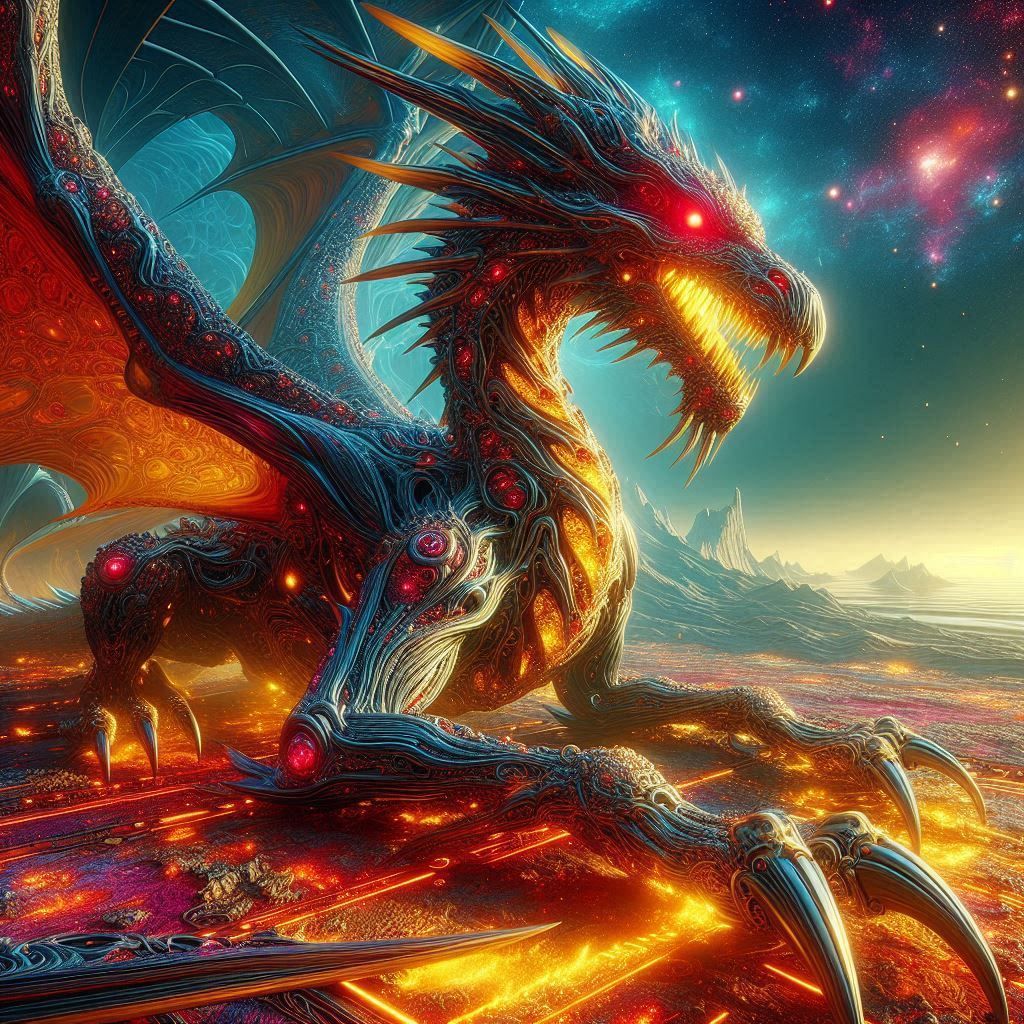 cyborg dragon