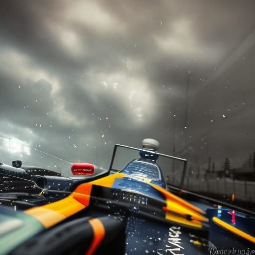 Formula 1 rainy conditions Michael Schuhmacher