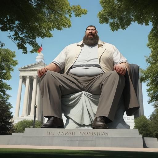 big man  in washington