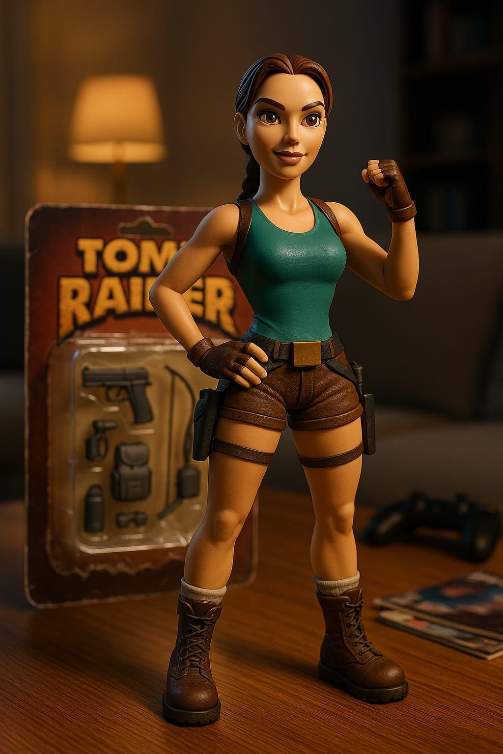Lara Croft action figure