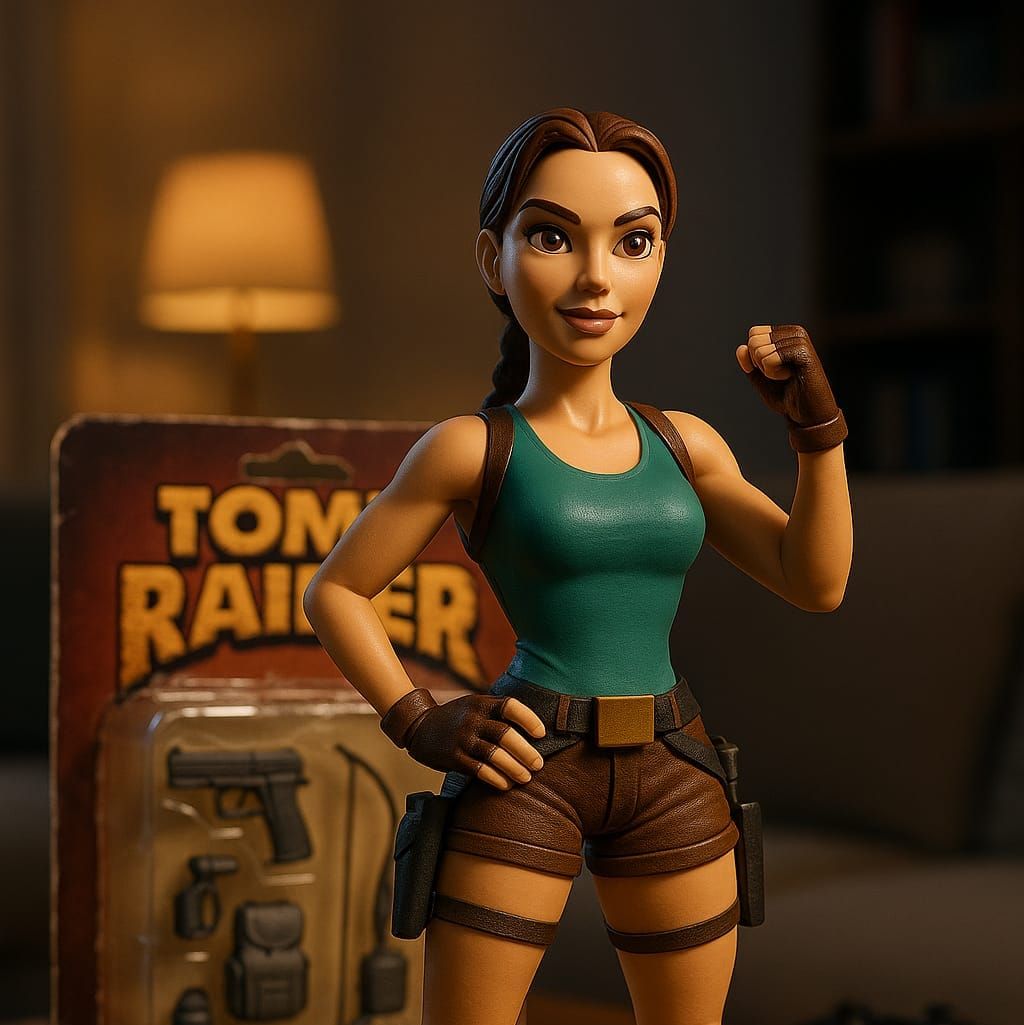 Lara Croft action figure