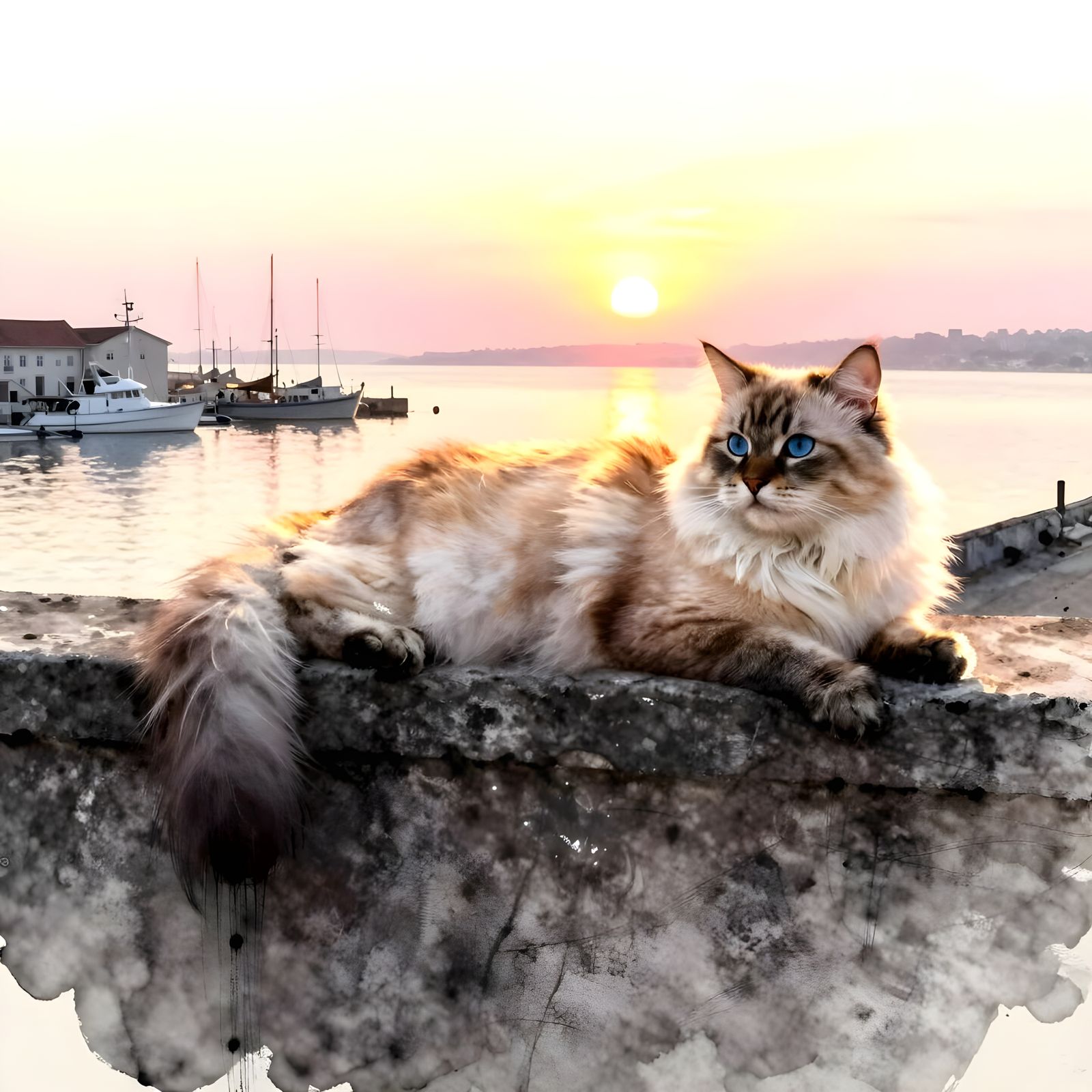 Start your day with a purr, and everything will fall into place  by @SlothFatale