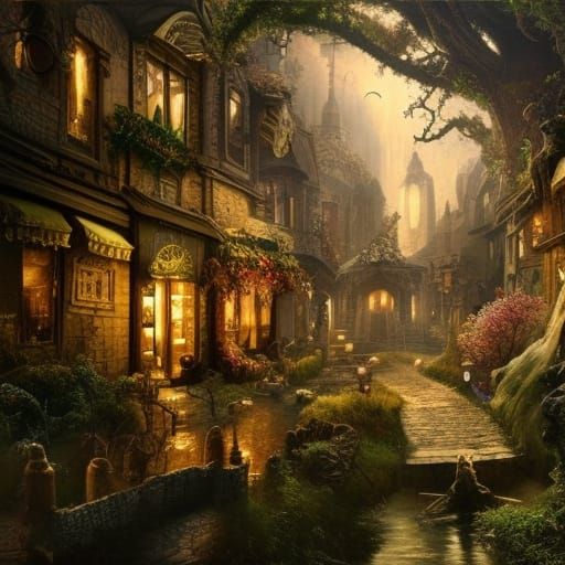 Little fairy town