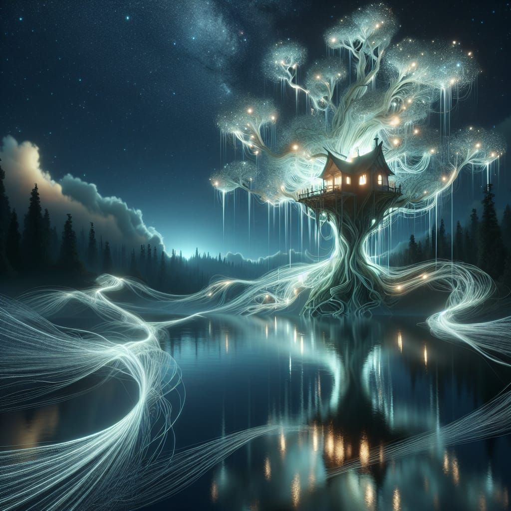 Mysterious tree house...