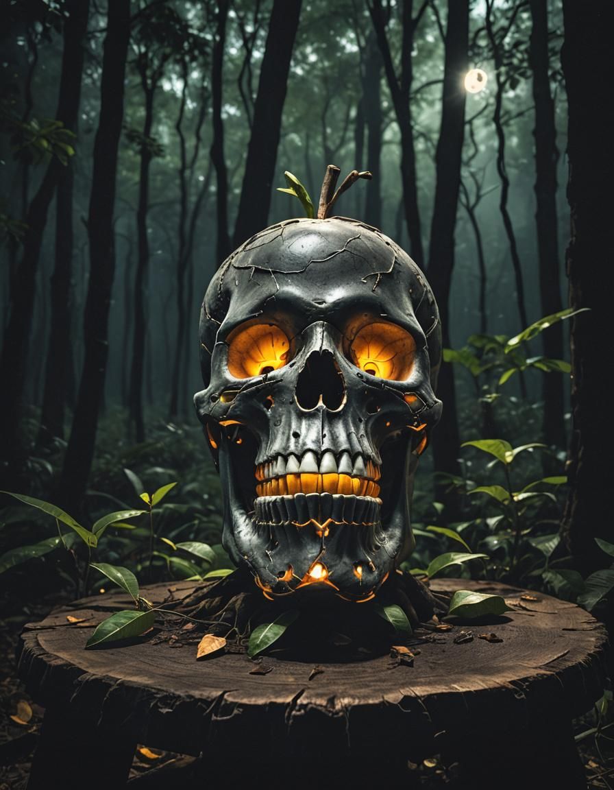 Mango skull