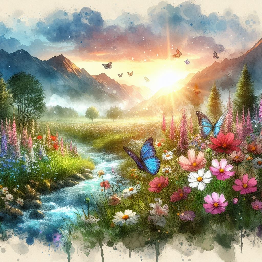 A little stream in the Ardennes