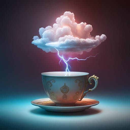 Thunderstorm in a teacup