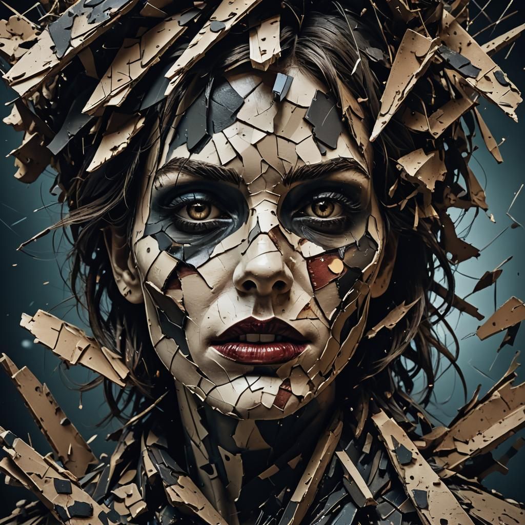 Shattered 2  by @KitWulf