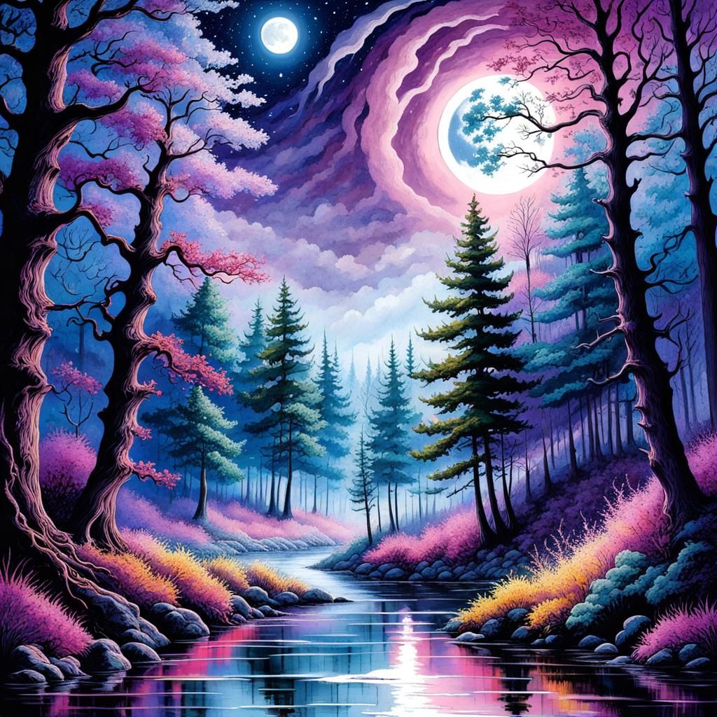 Please follow me   by @Mystic Art