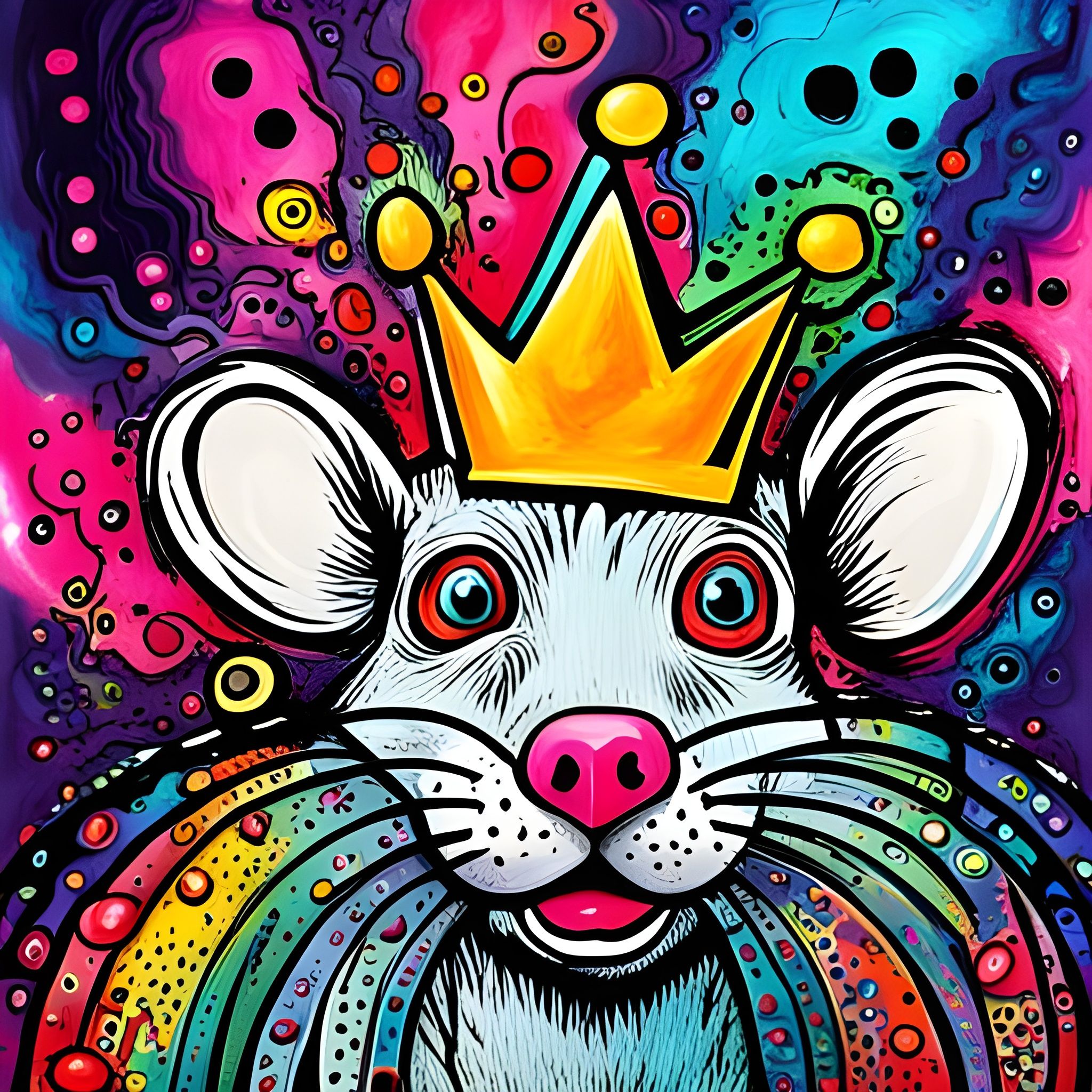 Rat King - AI Photo Generator - starryai