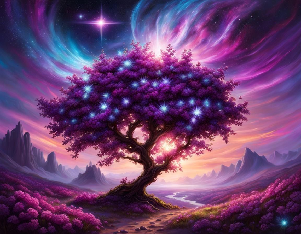 Star tree  by @RoseKnight