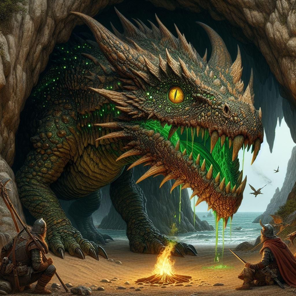 The Knucker loves toasted marshmallows. Mind the venom though.