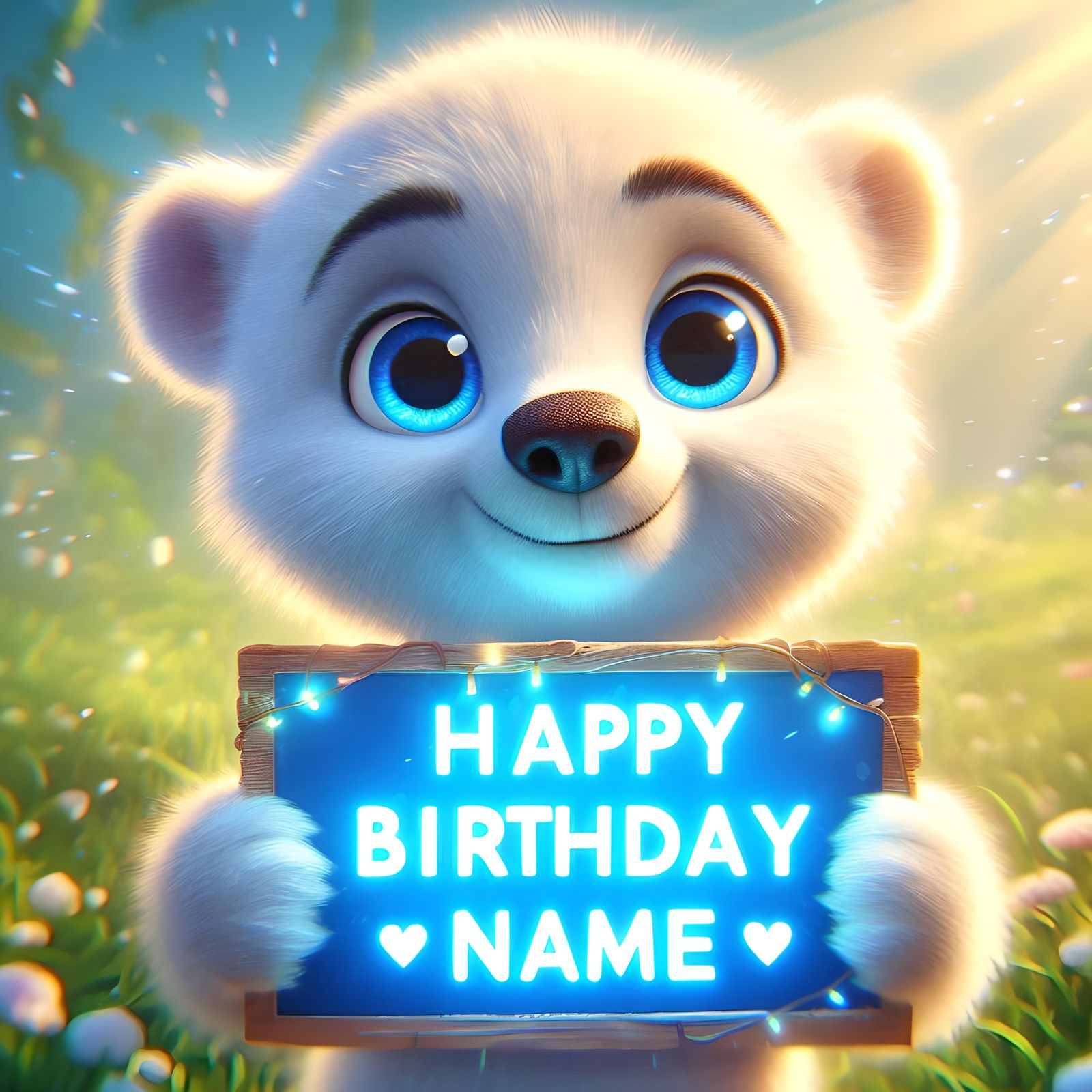 Happy Birthday Polar Bear💙(Open Prompt)