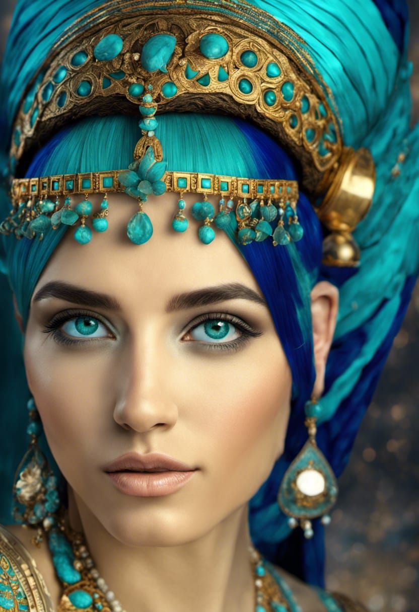 Seleucian Fantasy Noblewoman - AI Generated Artwork - NightCafe Creator