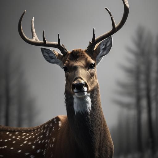 A Very Stunning Portrait Of A Deer