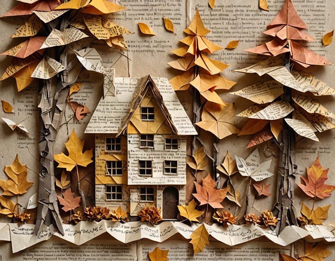 🍂🌾 ᴀᴜᴛᴜᴍɴᴀʟ ᴘᴀᴘᴇʀ ᴀʀᴛ 🍁🍃