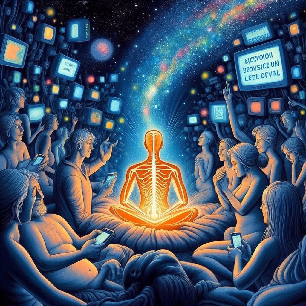 everyone should give themselves a special moment to turn off electronic devices