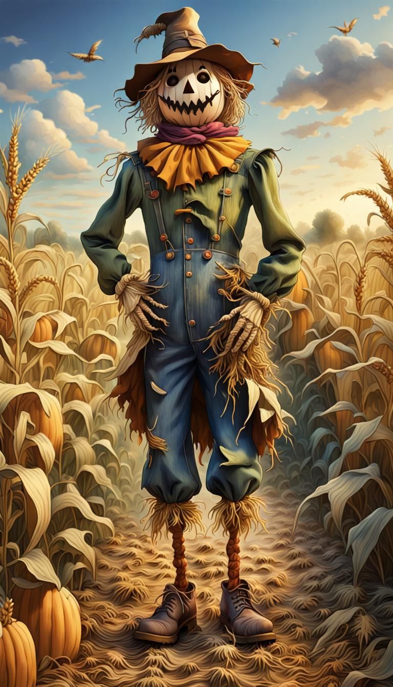 Scarecrow   by @Charlotte