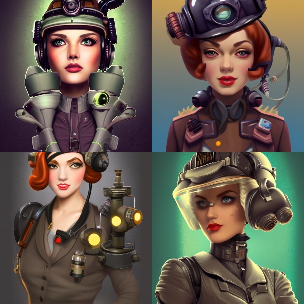 Dieselpunk Scientist